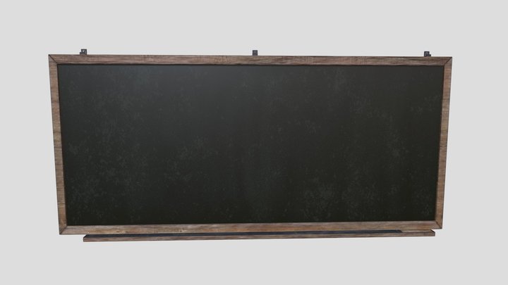 Chalkboard_Blackboard 3D Model