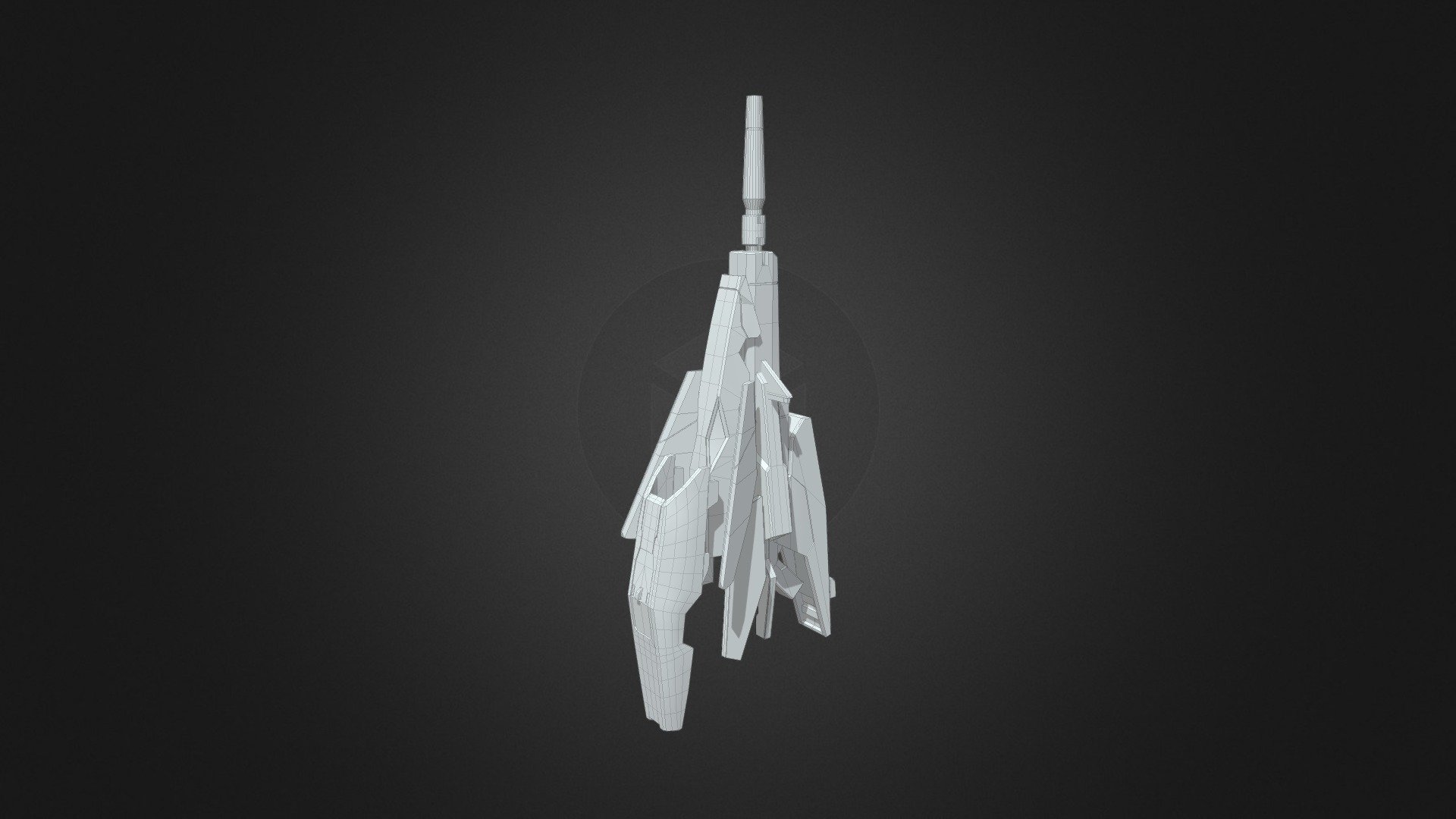 高达 Gundam AGE II Magnum SV 02 武器 weapons - Buy Royalty Free 3D model by ...