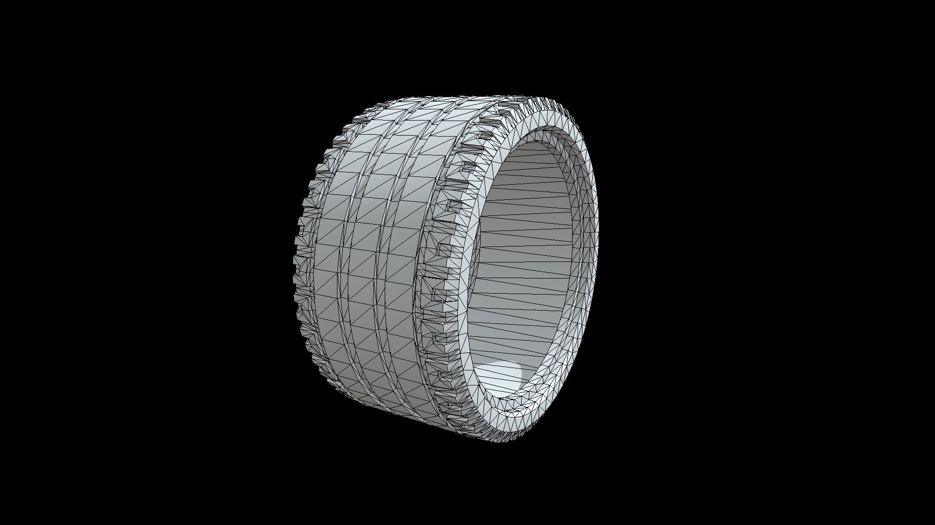 Tire 68.8 x 36 ZR