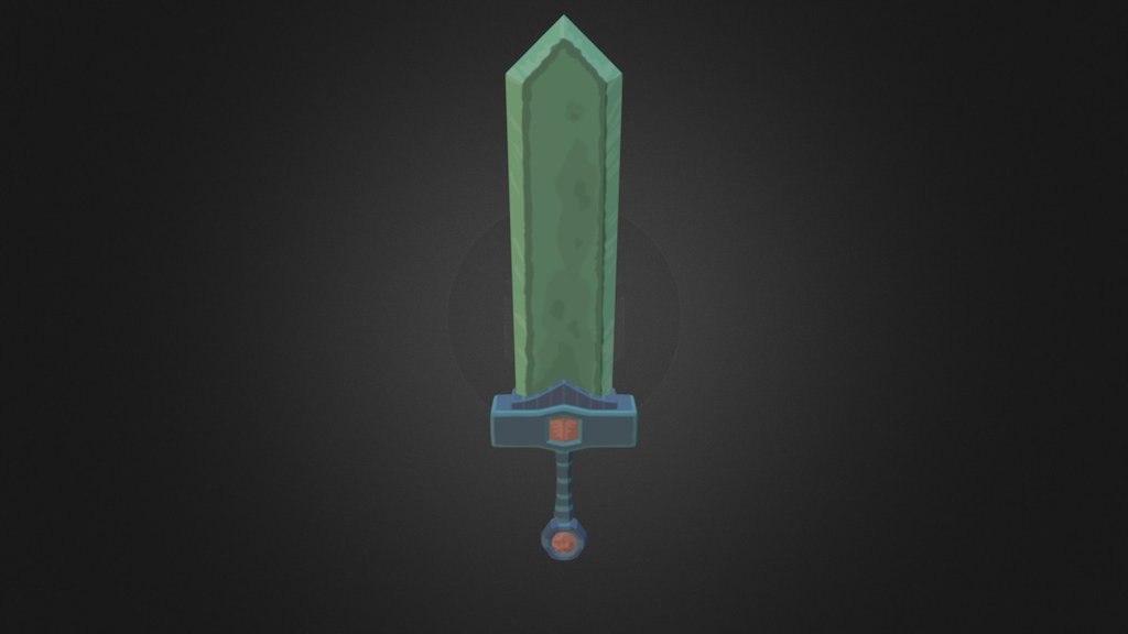 Lowpoly - Mythril Sword