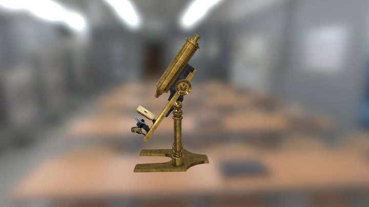 Microscope 3D Model