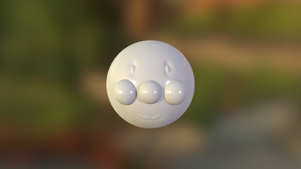 Anpan Man — Sketchfab embed 3D viewer
