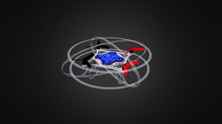 Multicopter demo board 3D Model