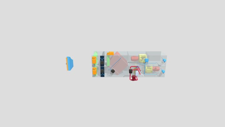 AHU_ Cross 3D Model