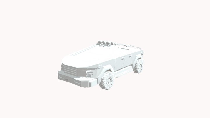 Tesla Truck - Sports Edition 3D Model