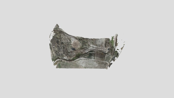 Roccamonfina Volcano 3D Model