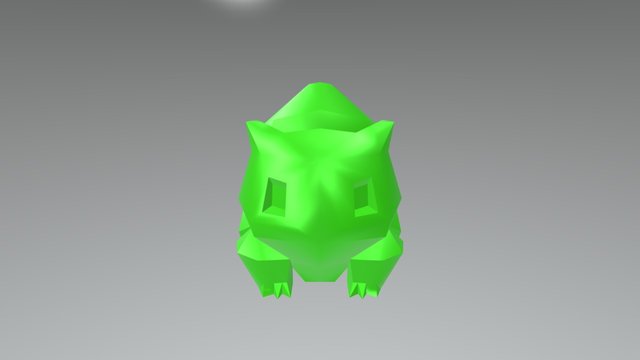 Bulbizarre 3D Model