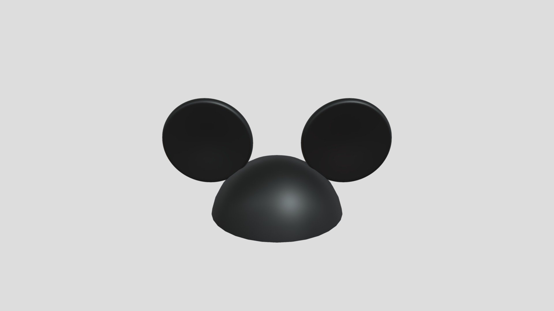 Mickey Mouse Ear Hat Download Free 3D Model By Liamandnico ce82825