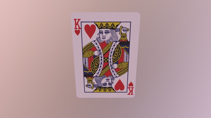 King of Hearts 3D Model