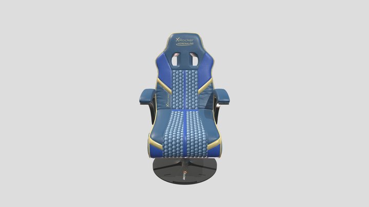 X Rocker Adrenaline V3 2.1 Audio Gaming Chair 3D Model