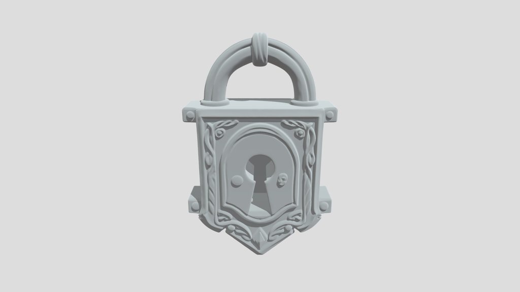 Ornate Padlock