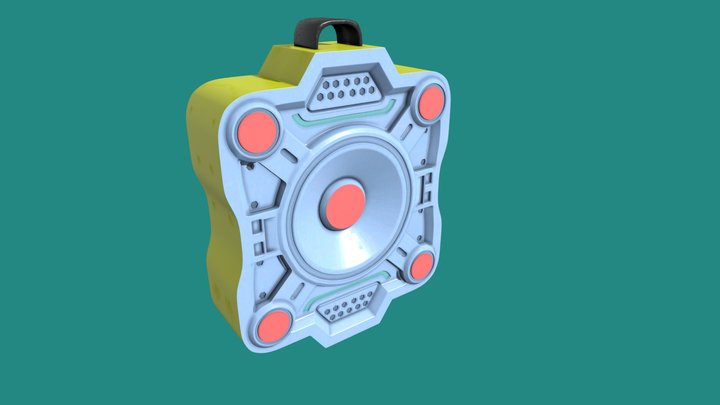 Sci-F Box 3D Model