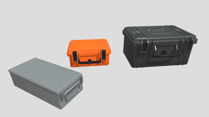 Hard Cases [assets lib] 3D Model