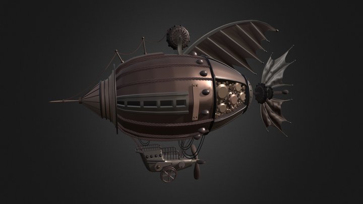 Airship 3D Model
