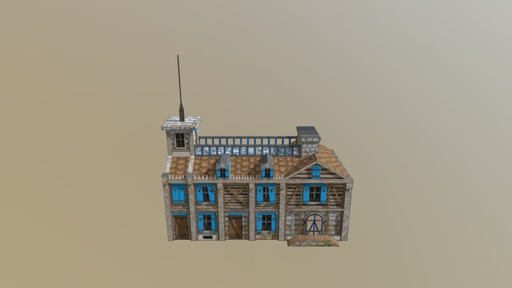 My Building Model 3D Model