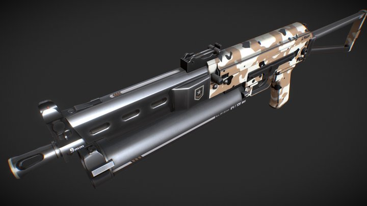 PP-Bizon // P80 3D Model