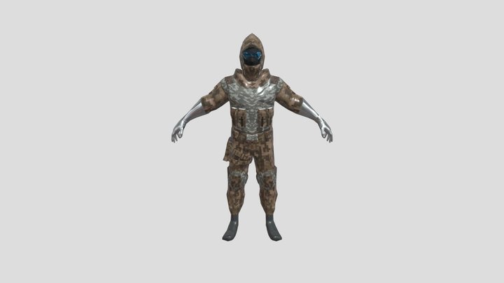 Sniper 3D Model