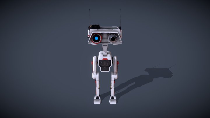 BD-1 Star Wars Fan art 3D Model