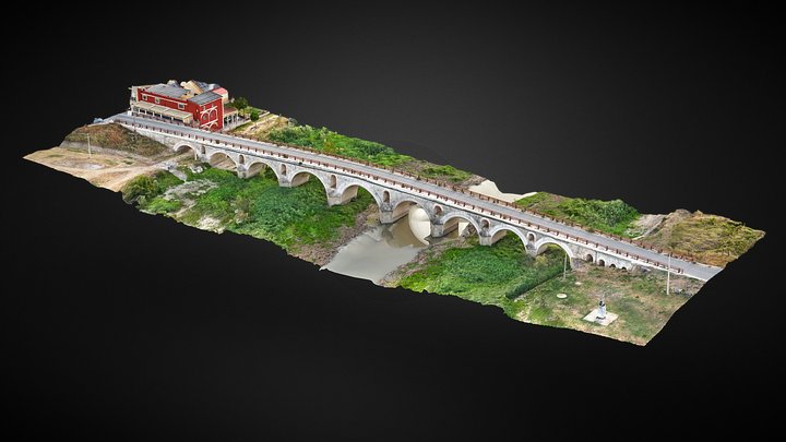 Puente de Cartuja 3D Model