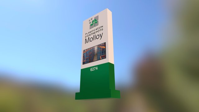 Pylône Molloy 3D Model