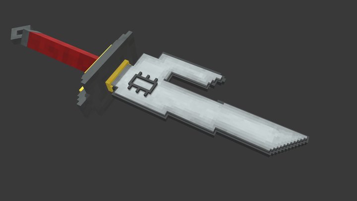 Inverted Spear of Heaven 3D Model