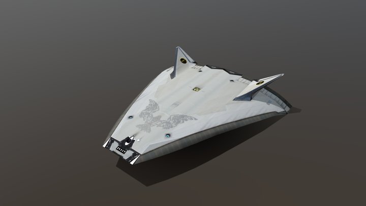 Wave Heavy Hypersonic Fighter (by Stringue) 3D Model