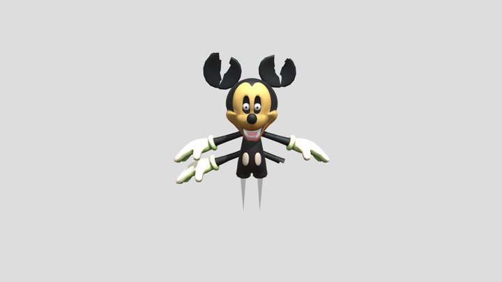 Rotting Mickey – Free 3D Model STL
