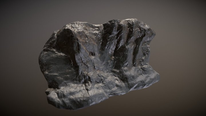 [Test] Sculpted Cliff #1 3D Model