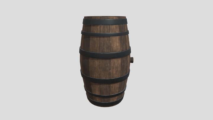 Barrel_low 3D Model