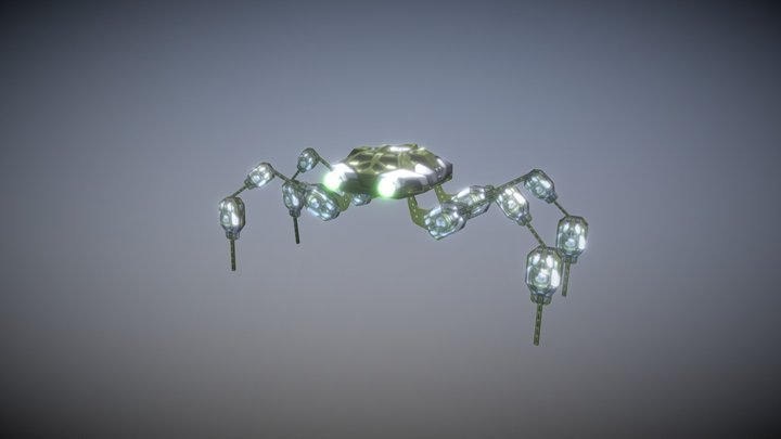 Plasma Spider 3D Model
