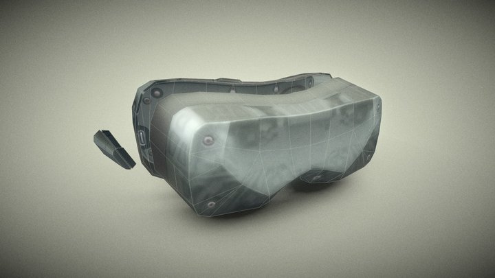 Bigscreen Beyond - Official Papercraft Model 3D Model
