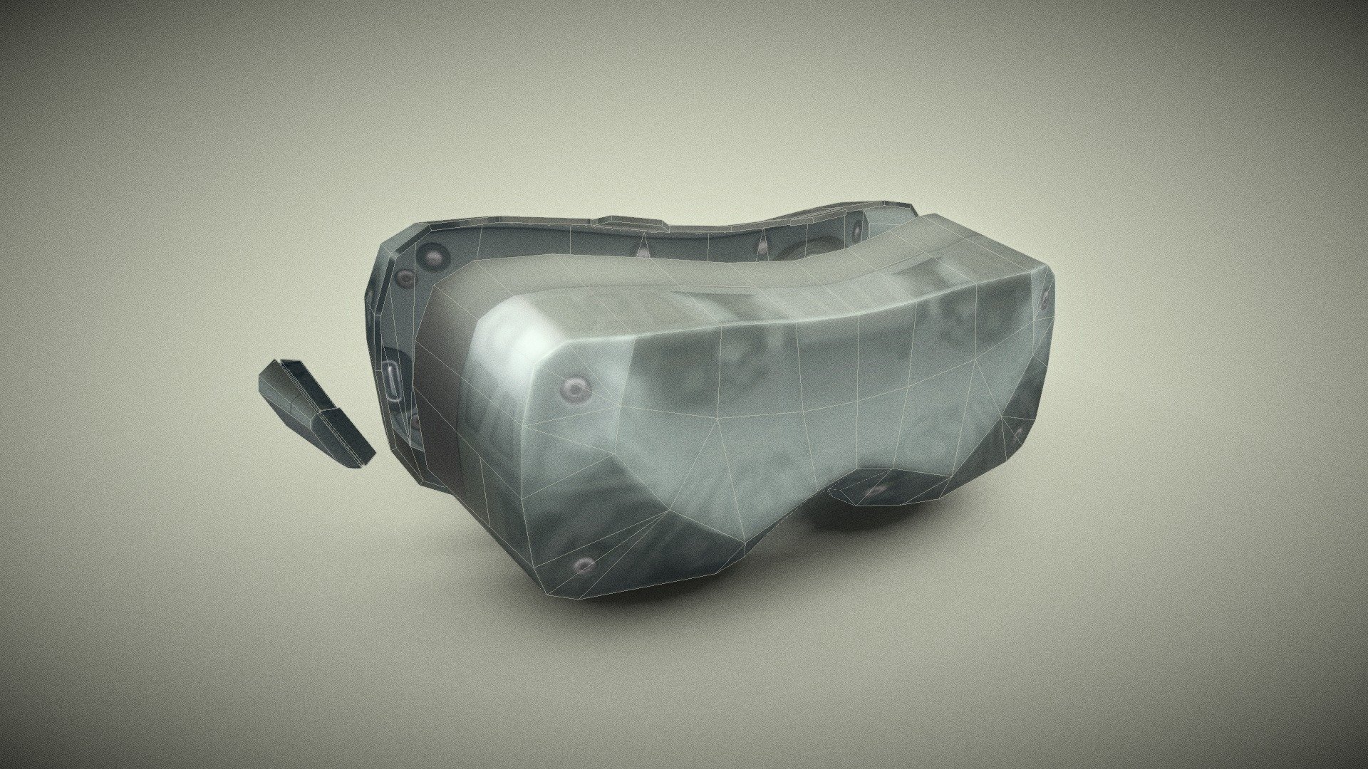 Bigscreen Beyond Official Papercraft Model Download Free 3D model