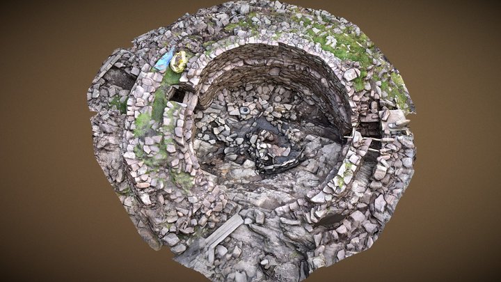 Clachtoll Broch, Assynt Sep 2017 Late Excavation 3D Model