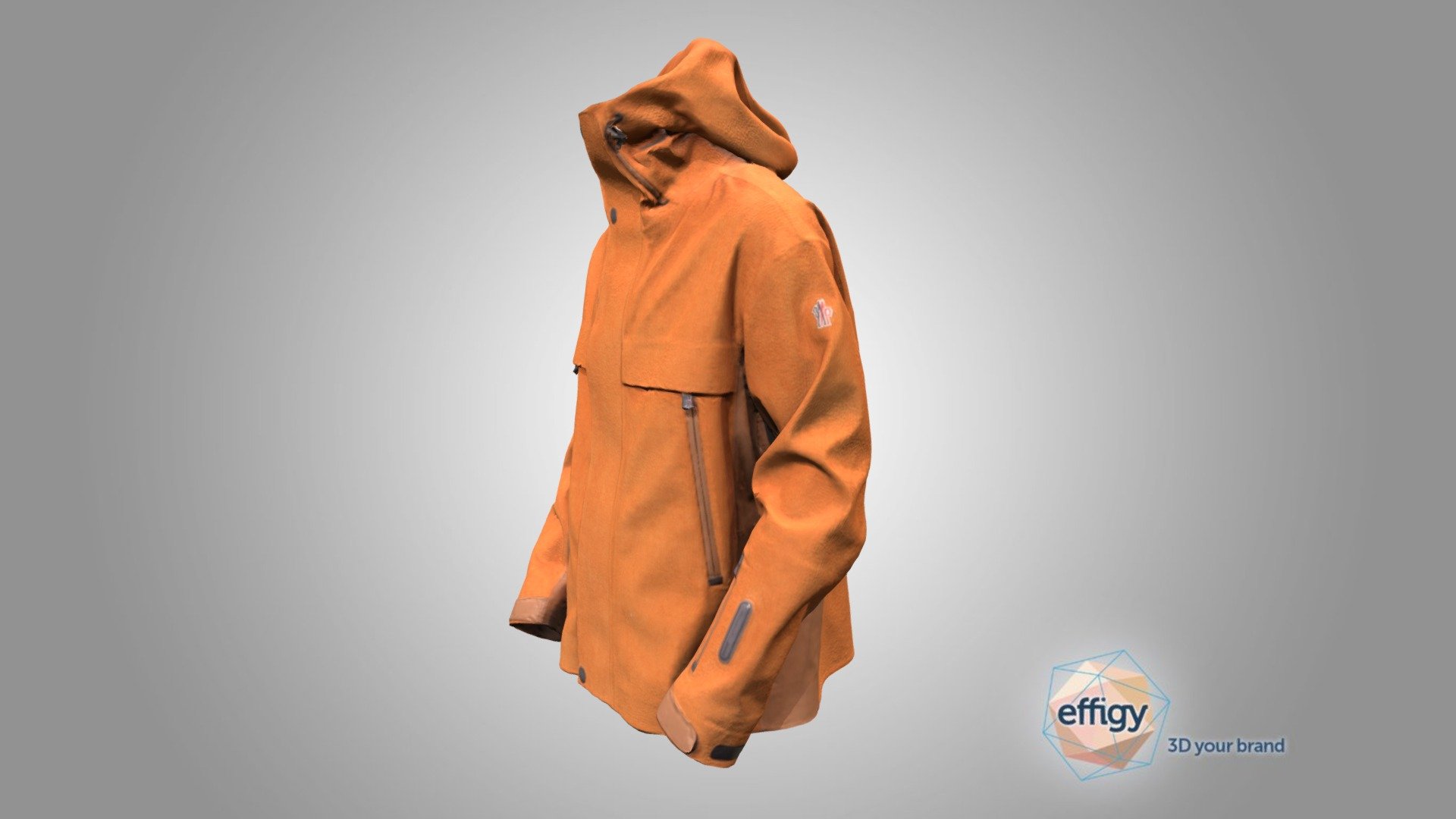 Veste de ski "Moncler 3 Grenoble" 3D model by Effigy [ce8c049