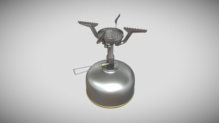 Camp Stove 3D Model
