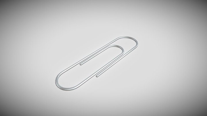 Paperclip 3D Model