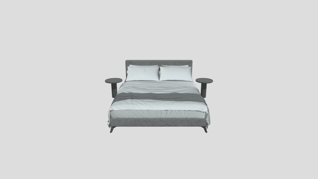 Bed Meridiani Stone Up