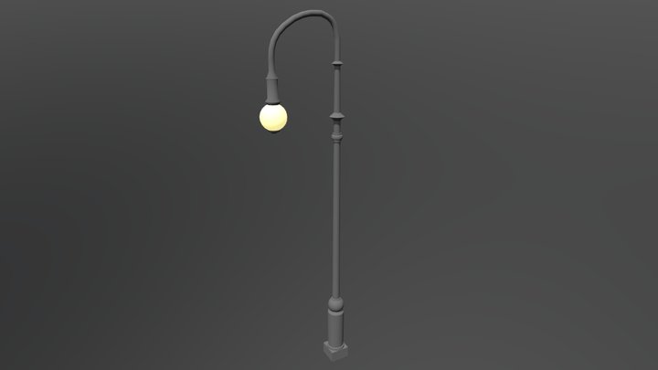 Street Lamp 3D Model