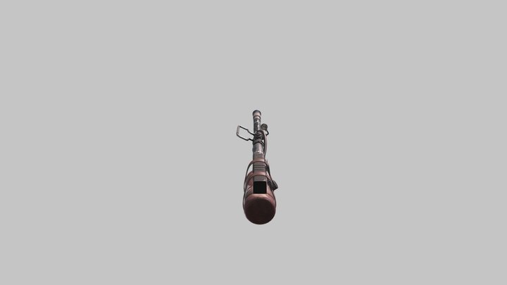 Flamethrower 3D Model