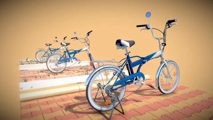 Bicycle | New, Old, Destroyed | Detailed Draft – Free 3D Model STL