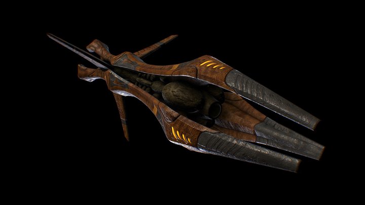Star trek - Species 8472 Bioship