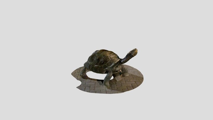Tortuga, Parque Benito Juárez 3D Model