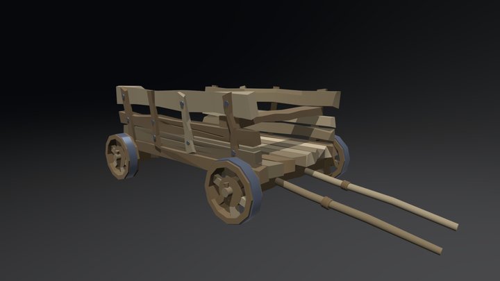 XYZ_HW_details (medieval cart) 3D Model
