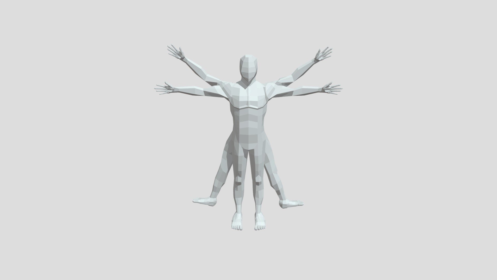 Davinci Vitruvian Man Download Free D Model By Dan Glz Dantadaglz Ce C Sketchfab