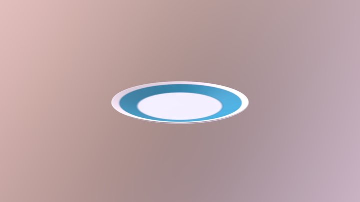 Plate 3D Model