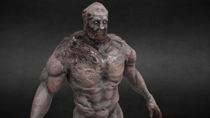 Monster Zombie 3D Model