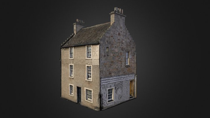 Buckie House, Anstruther, Fife 3D Model