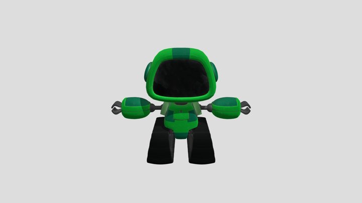Robot Toy 3D Model