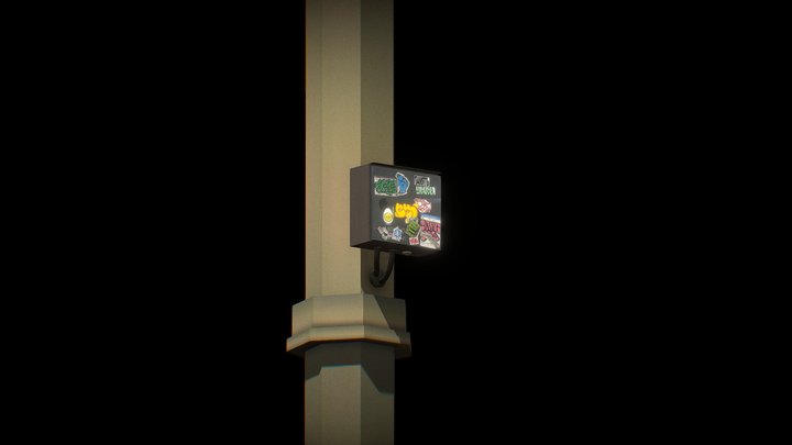 Electric Shield PS1 3D Model