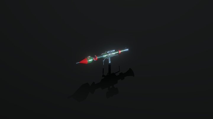 Rpg launcher 3D Model